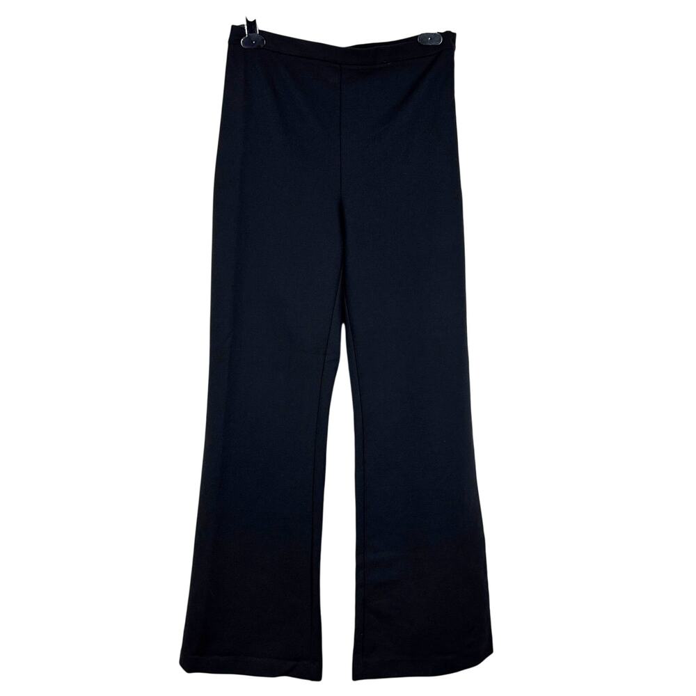 & Other Stories NEW Black Pants Flare Leg US 8 minimalist